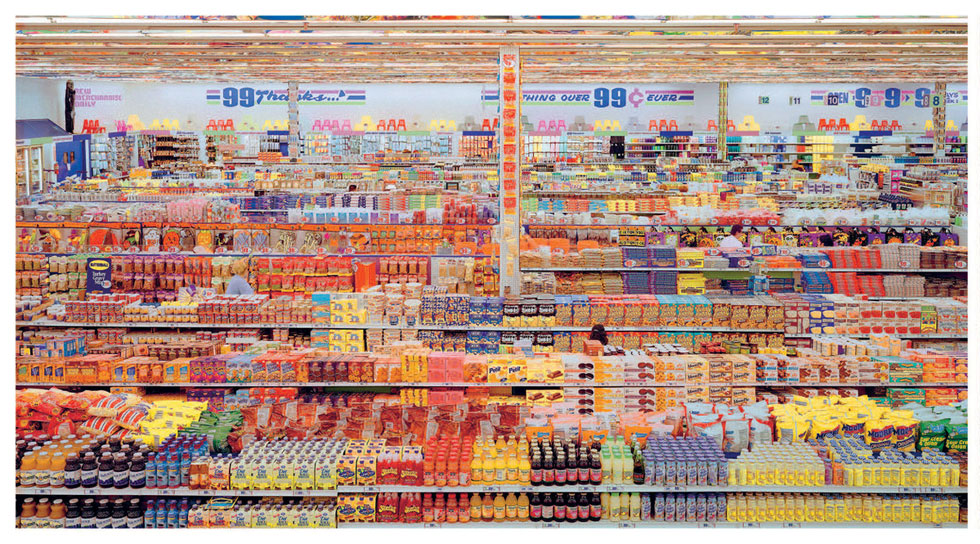 Andreas Gursky - 99 Cent II Diptychon